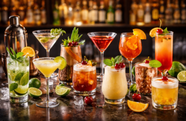 Top cocktails barman